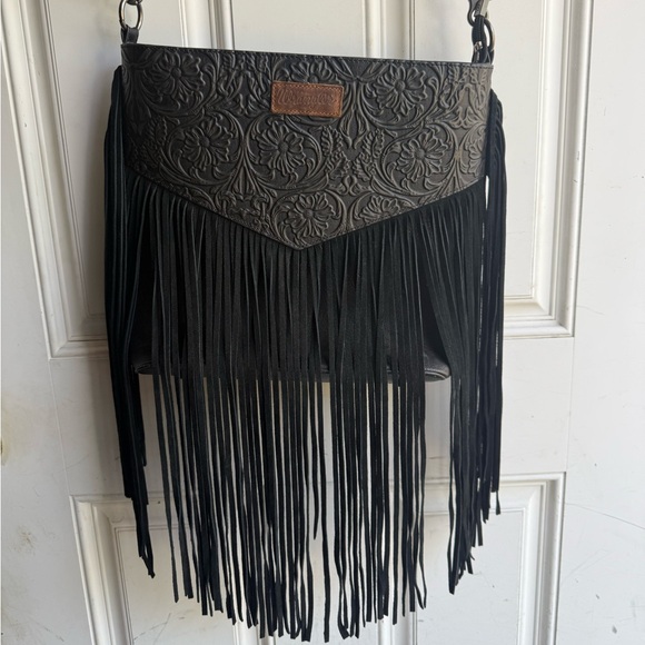 Wrangler Handbags - Wrangler. Embossed. 14 inch wide and 12 inch tall. Super Cute!